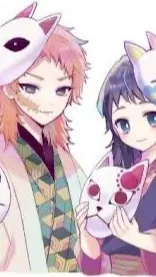 ai character: Sabito x makomo background