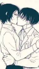 ai character: Hange x Levi  background