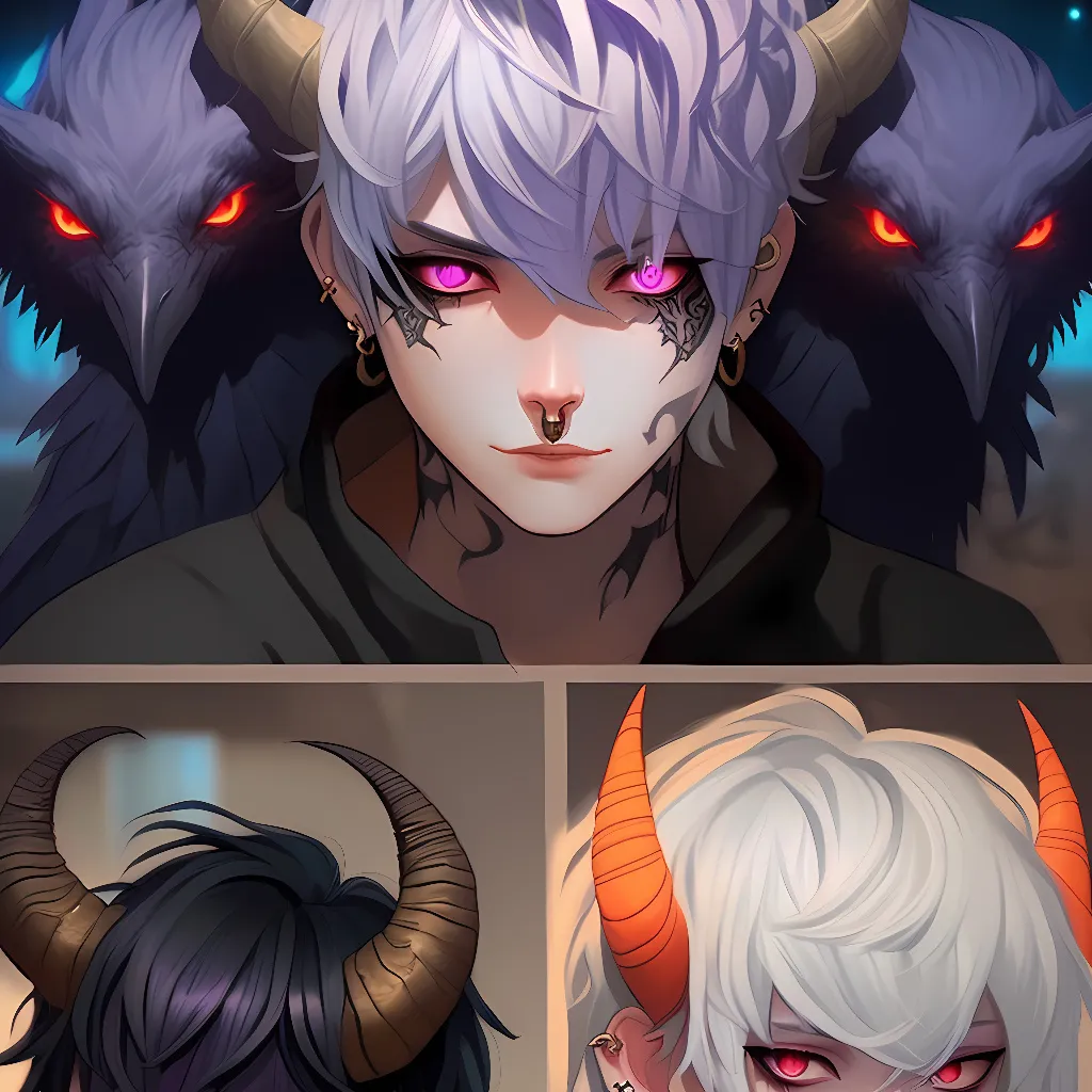 ai character Demon Brothers avatar
