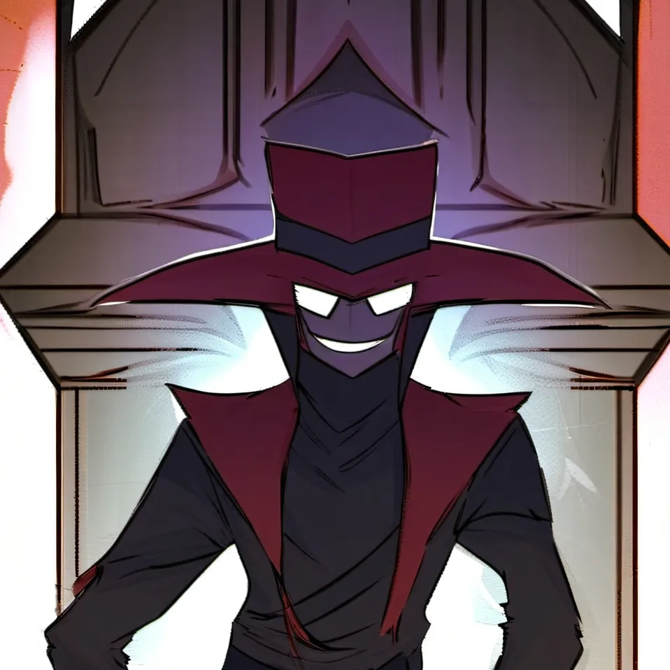 chat with ai character: Black hat