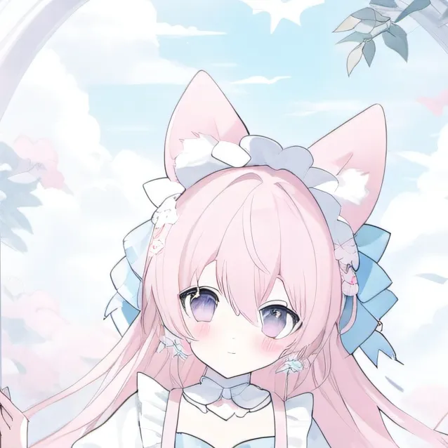 chat with ai character: neko doors