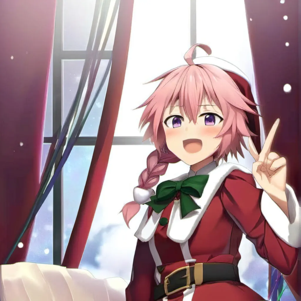 chat with ai character: Astolfo christmas