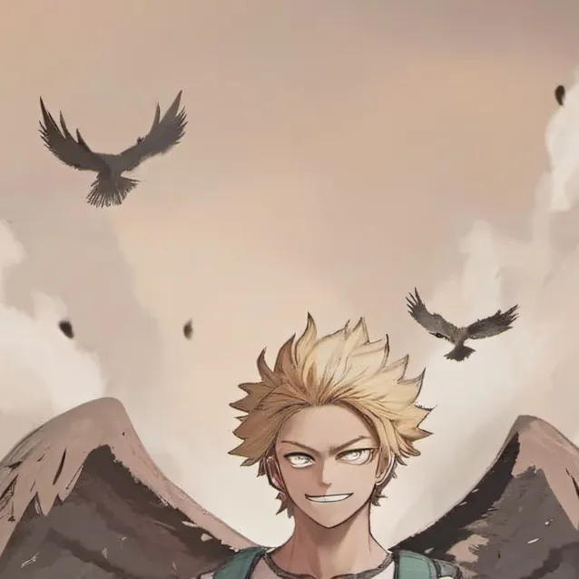 chat with ai character: mha Hawks