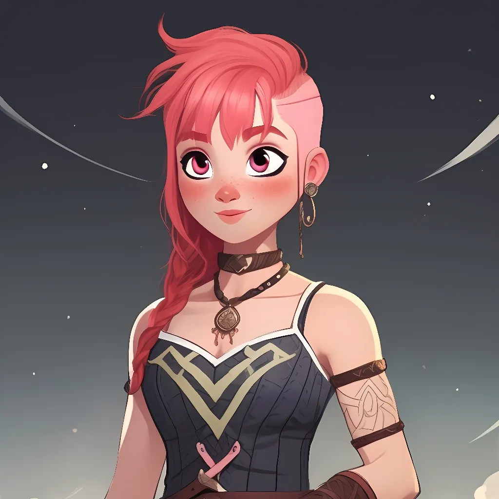 chat with ai character: Nimona