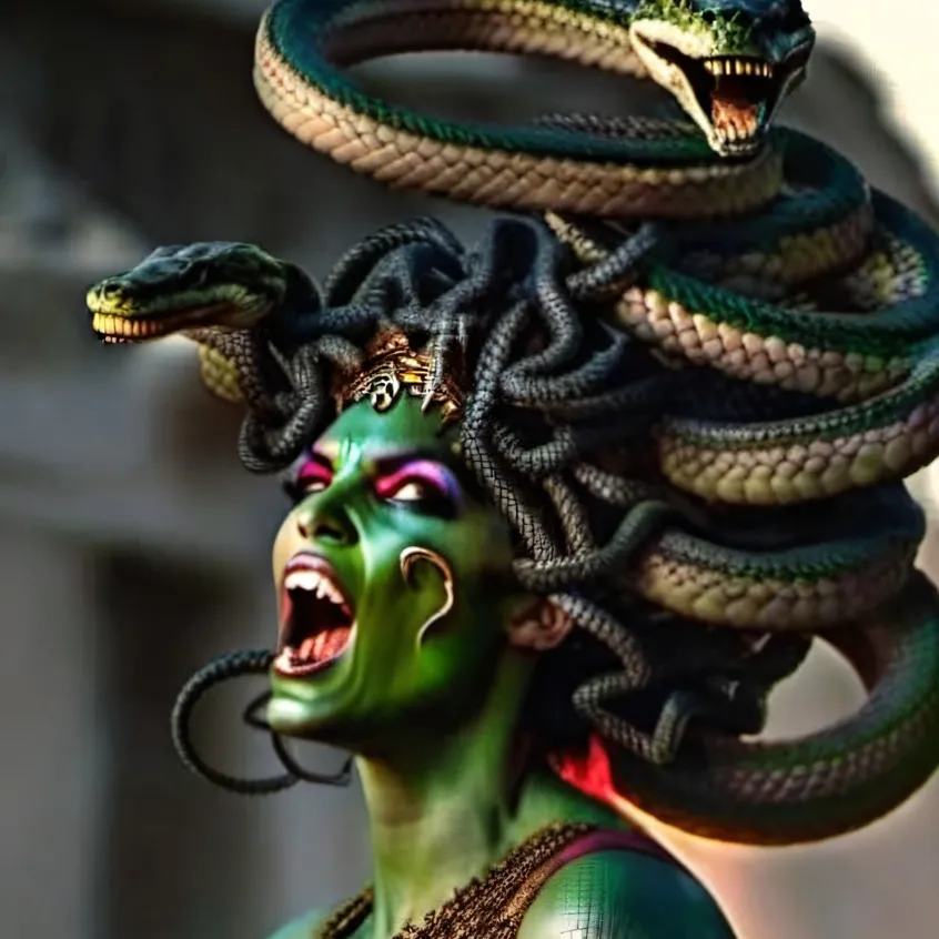 chat with ai character: Medusa