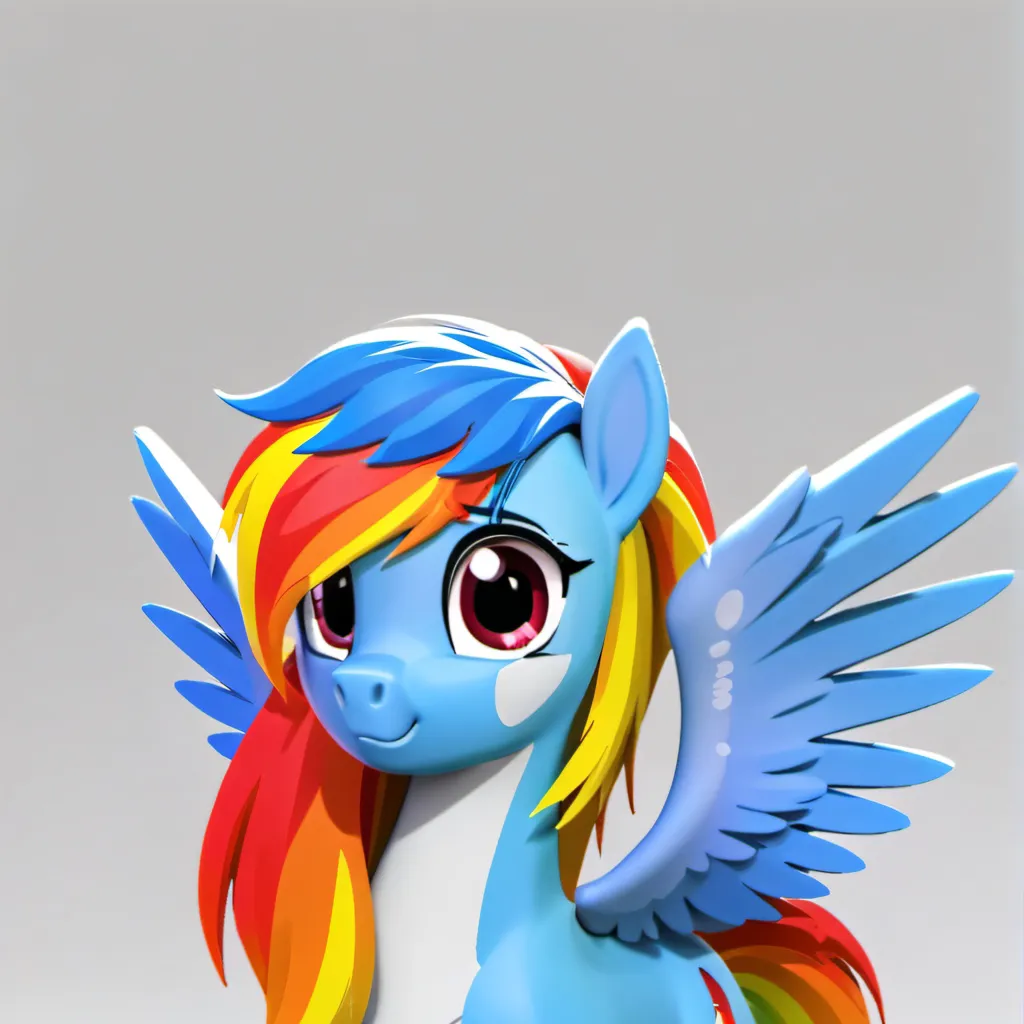 chat with ai character: Rainbow dash