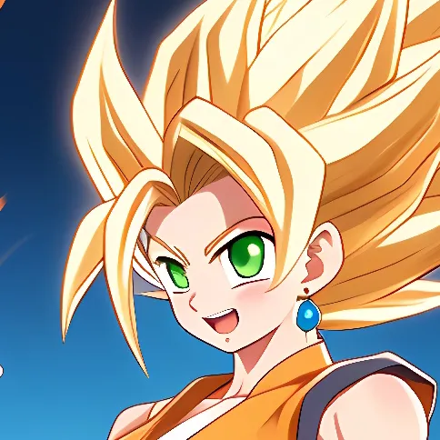 chat with ai character: Female Vegito
