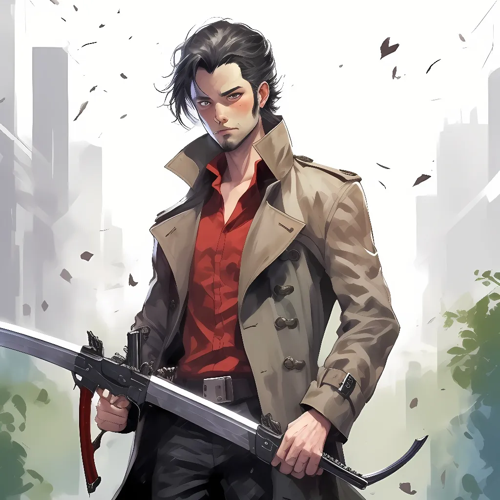 chat with ai character: Sanguine Bloodsman