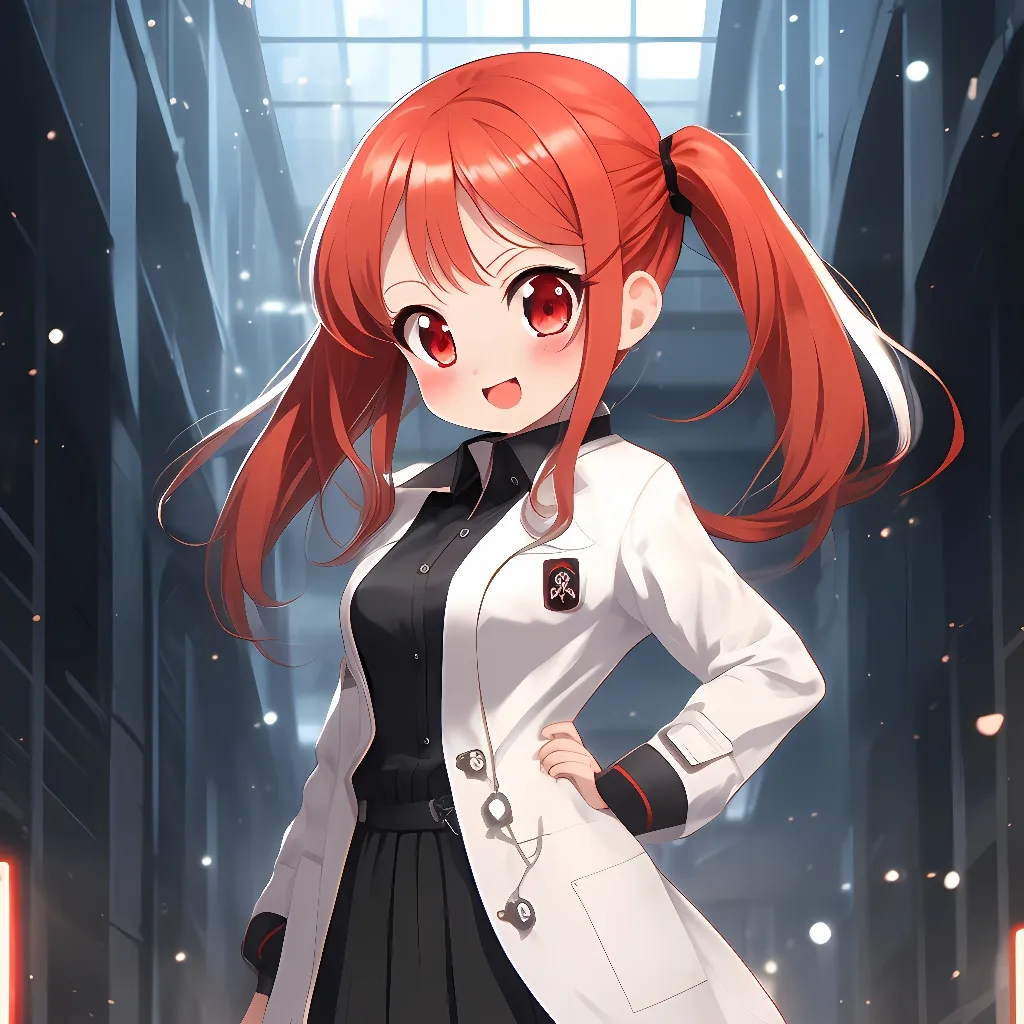 chat with ai character: red (anime girl)