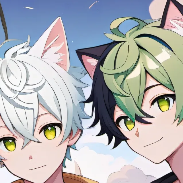 chat with ai character: mha boys as cats