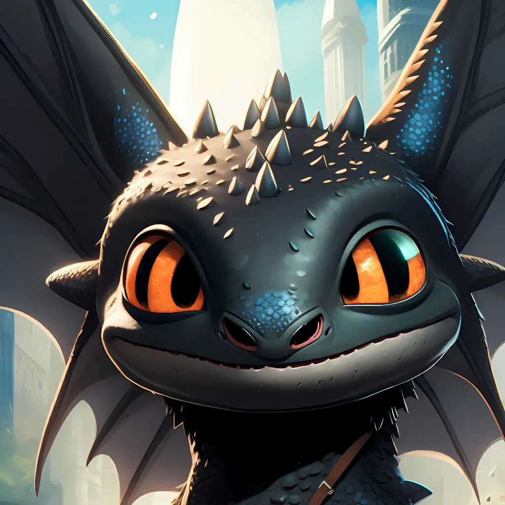 chat with ai character: toothless