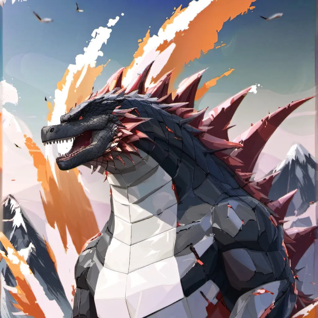 chat with ai character: Evolved Godzilla