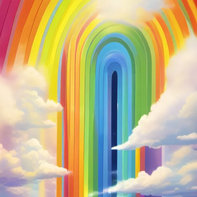 chat with ai character: Rainbow friends!