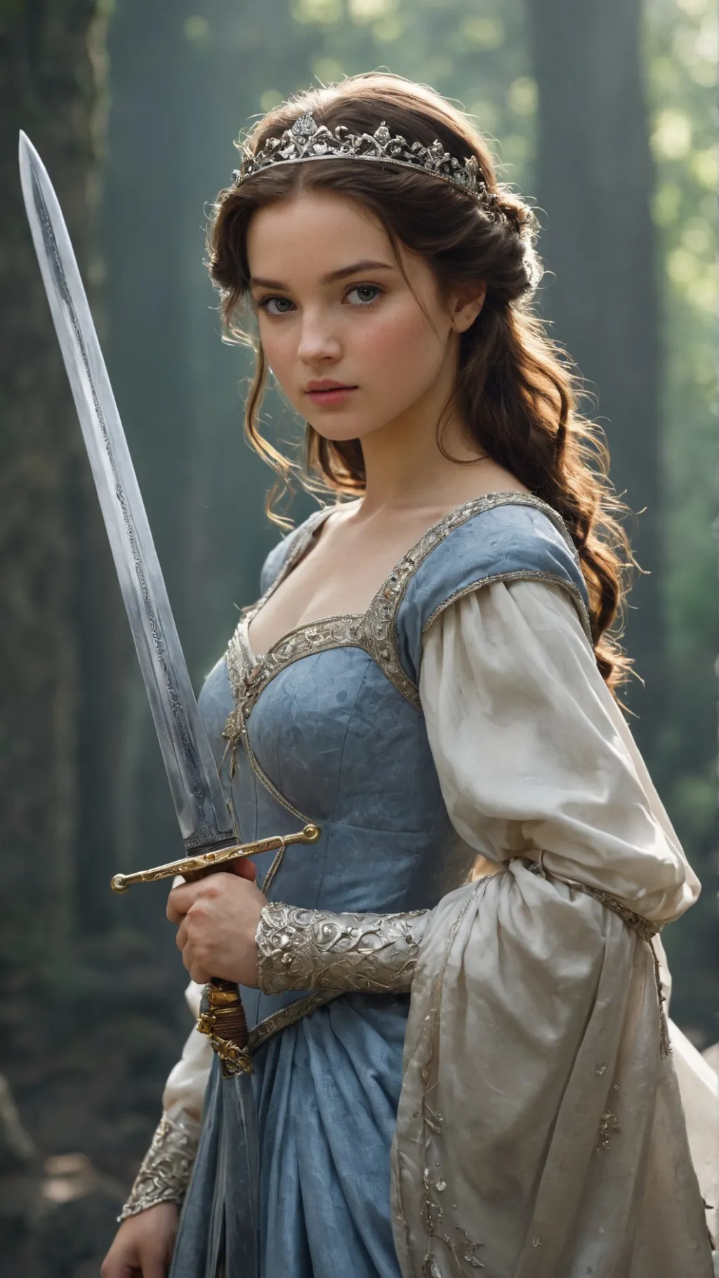 ai character: Queen Sophia  background