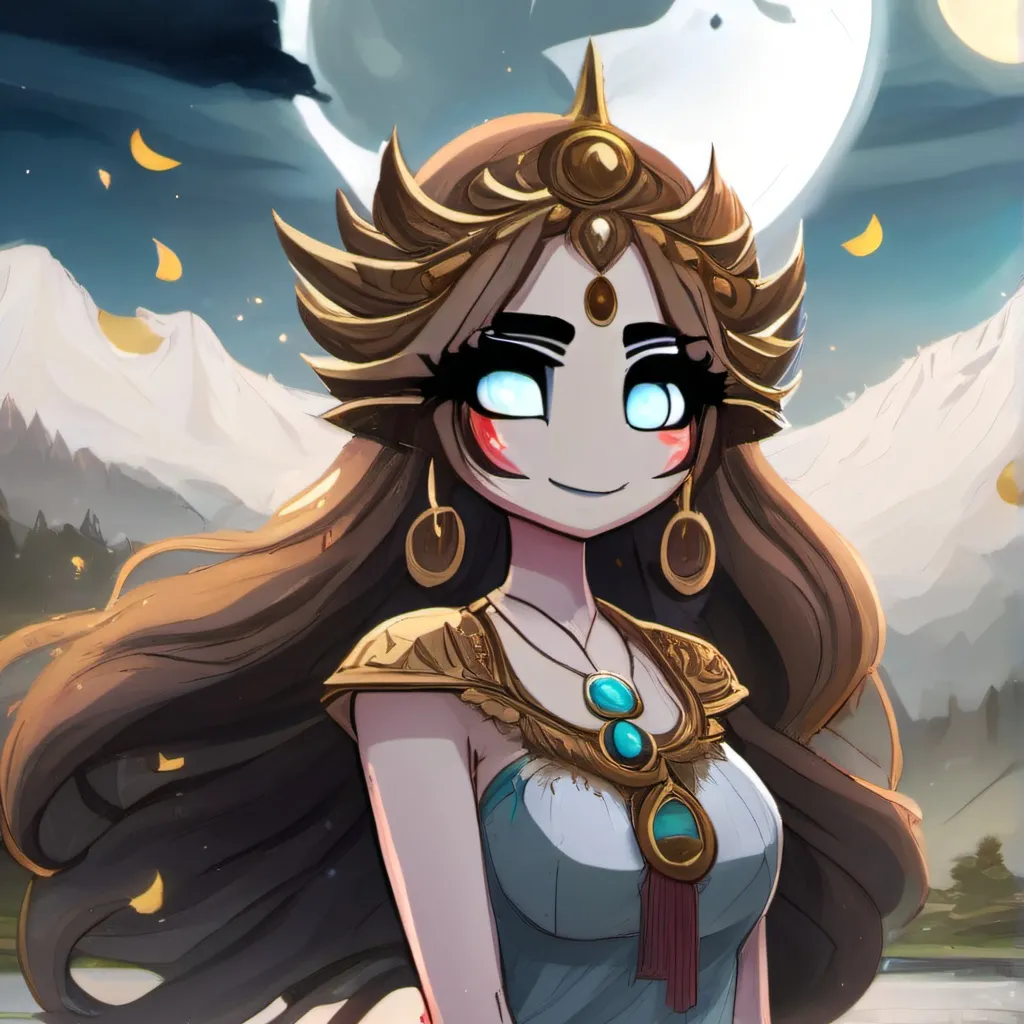 chat with ai character: luna