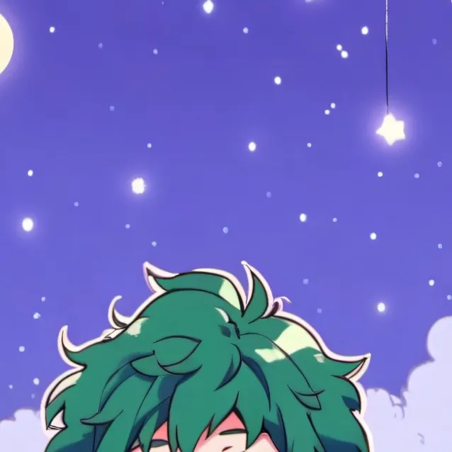 chat with ai character: mha sleepover~