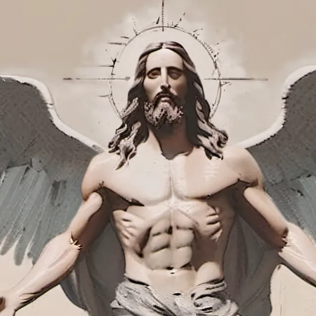 chat with ai character: Jesus Christ ♥️💜💙💛