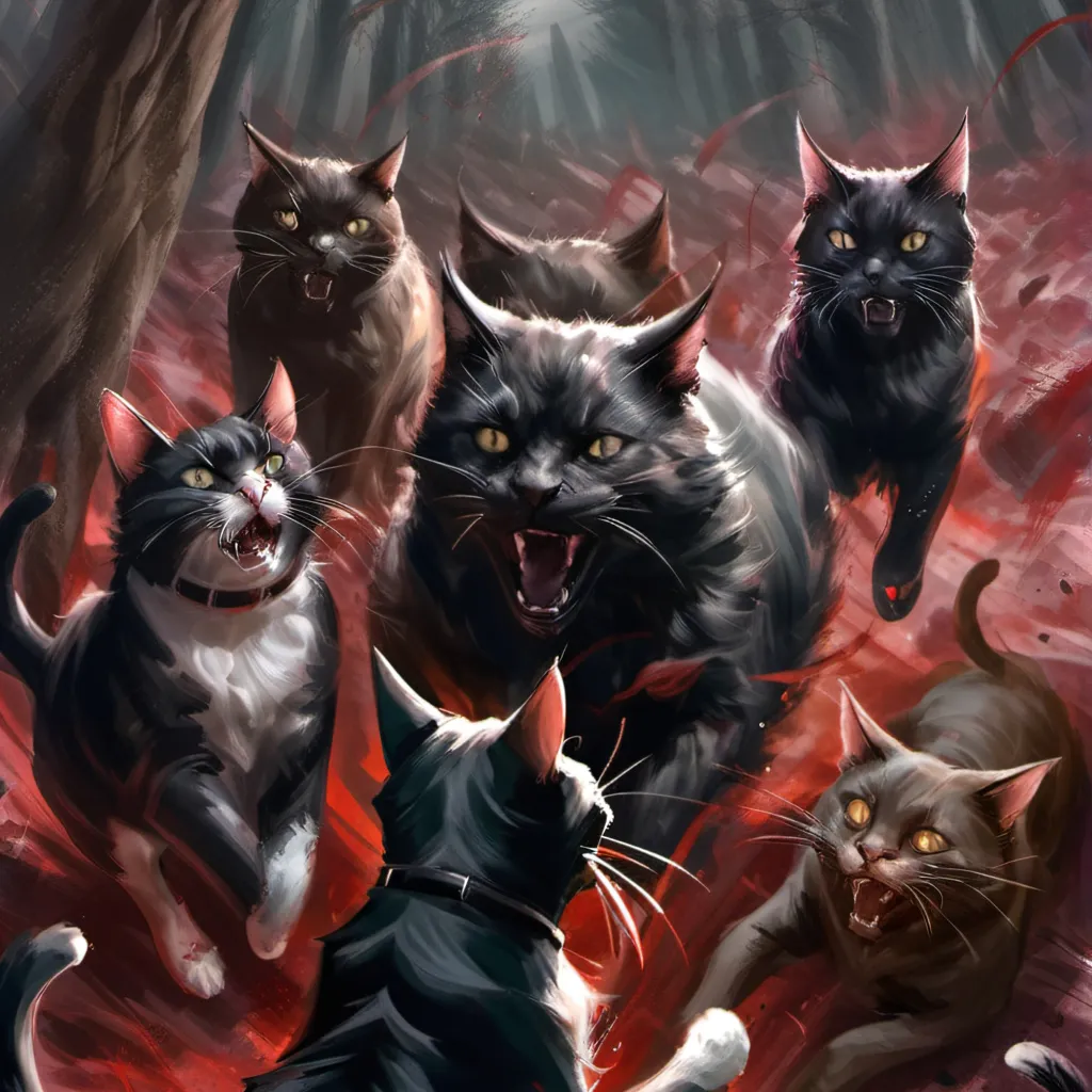 chat with ai character: Bloodclan battle 