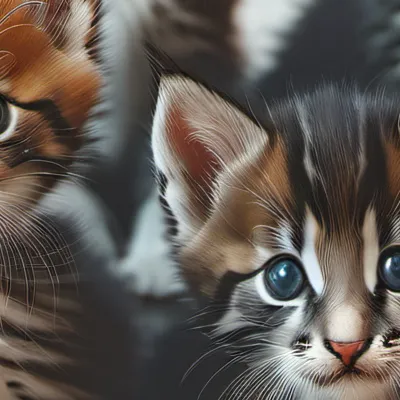 chat with ai character: 5 kittens