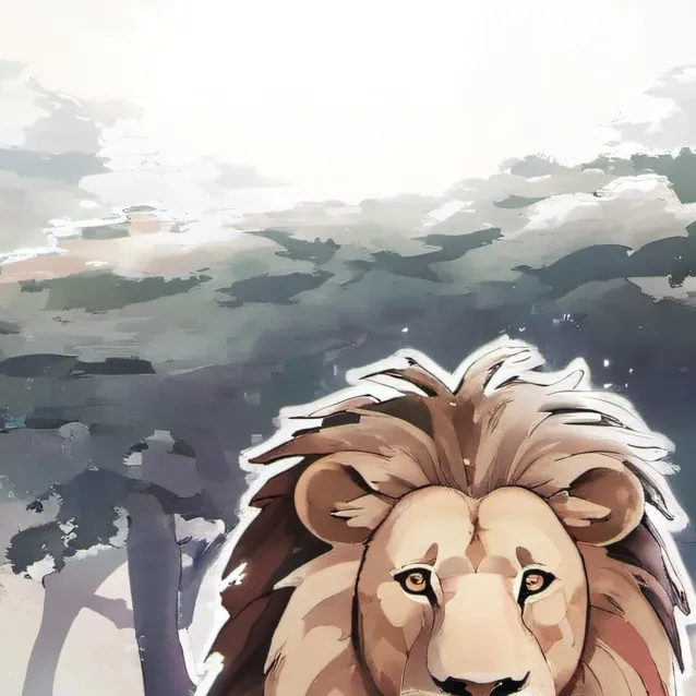 chat with ai character: Simba