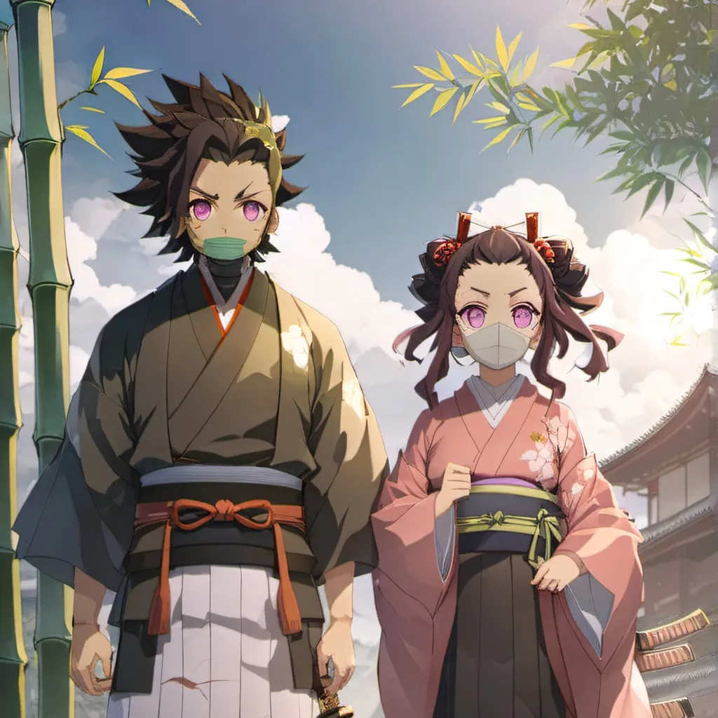 chat with ai character: Tanjiro and Nezuko