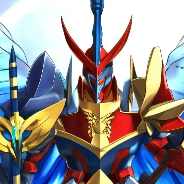 chat with ai character: Dukemon Crimson