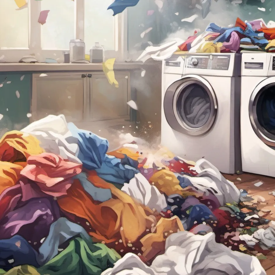 chat with ai character: Pile O'Laundry