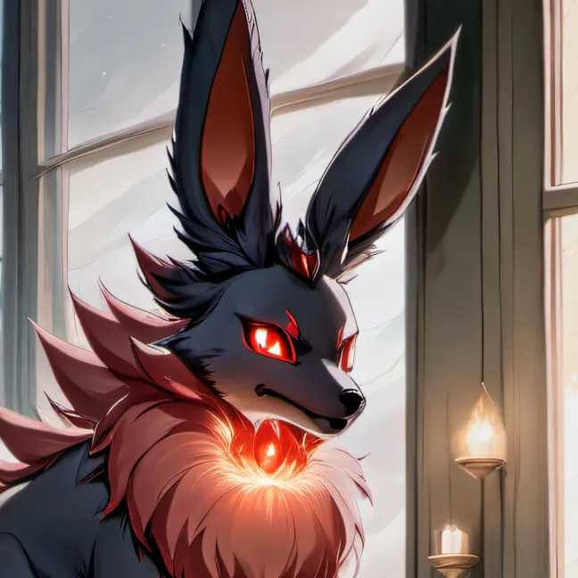 chat with ai character: Your pet flareon