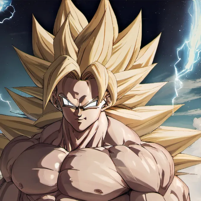 chat with ai character: SSJ3 goku