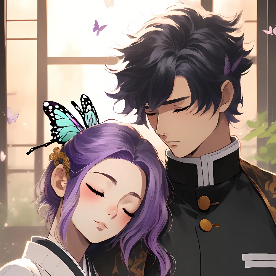 chat with ai character: Shinoubu and Giyu 