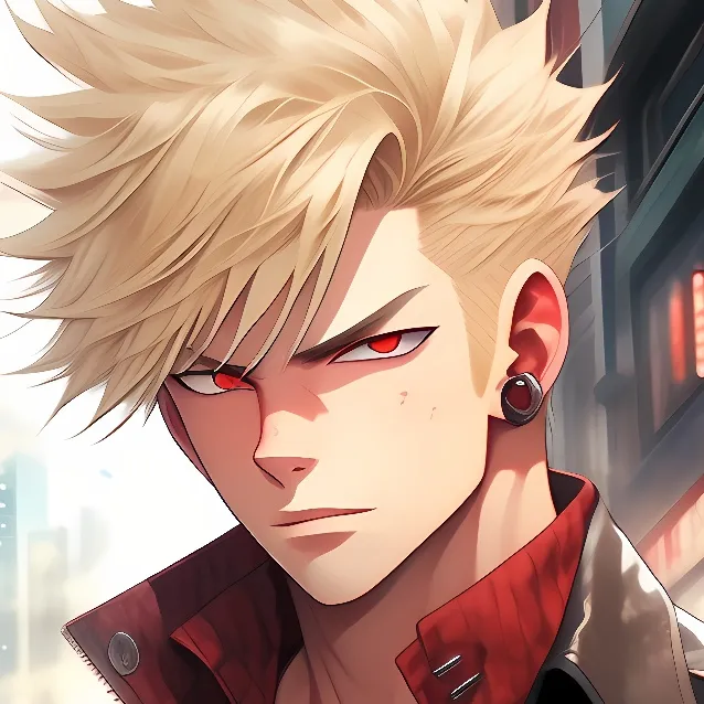 chat with ai character: Greaser Bakugo 