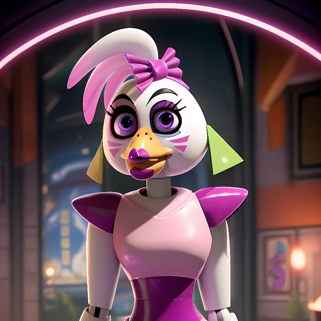 chat with ai character: Glamrock Chica