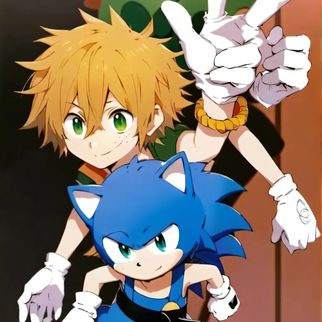 chat with ai character: Mha X Sonic