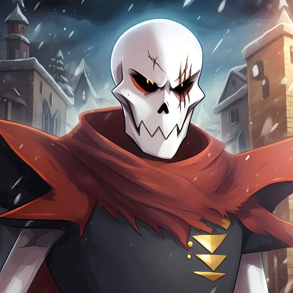 chat with ai character: Underfell Papyrus