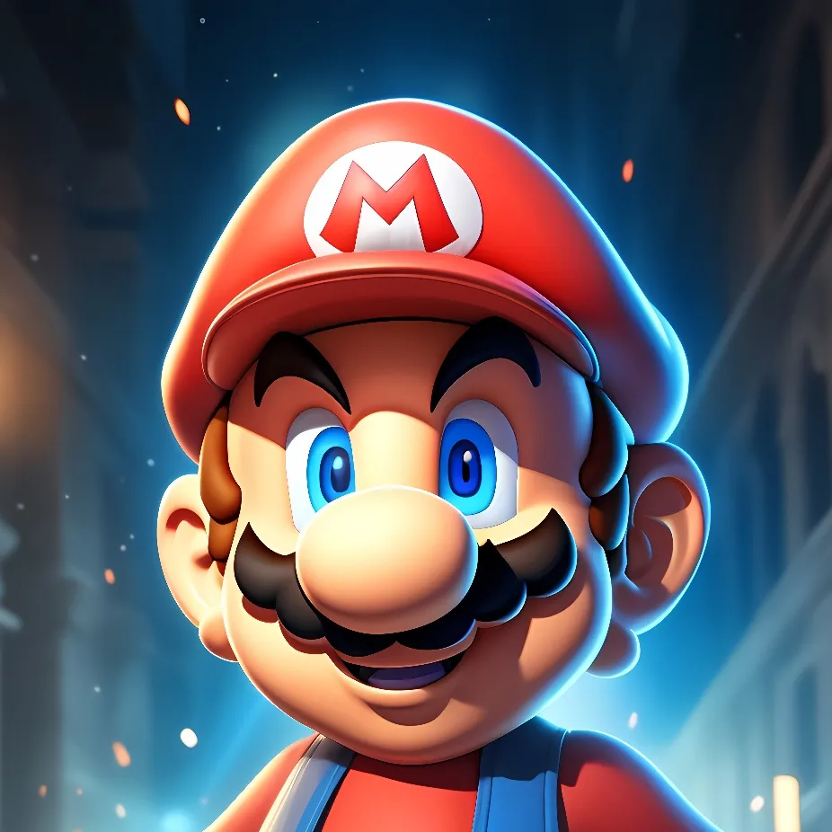 chat with ai character: Mario