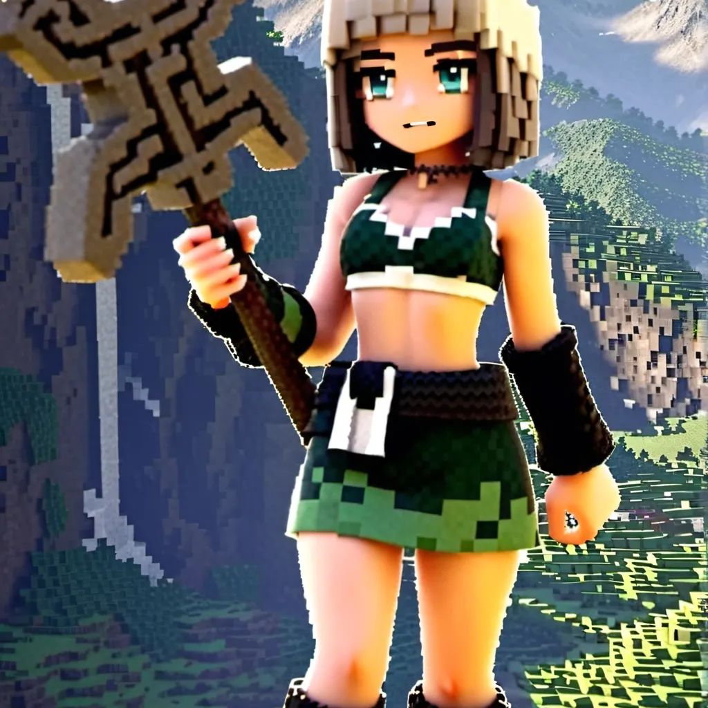 chat with ai character: Tess(Minecraft GF)