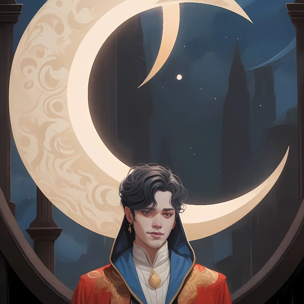 chat with ai character: caine x moon