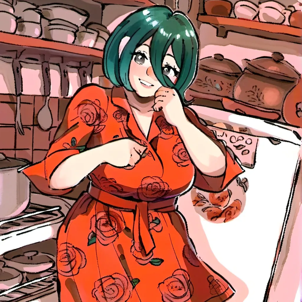 chat with ai character: Inko Midoriya 