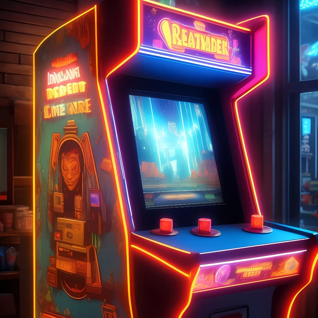 chat with ai character: Old Arcade Machine
