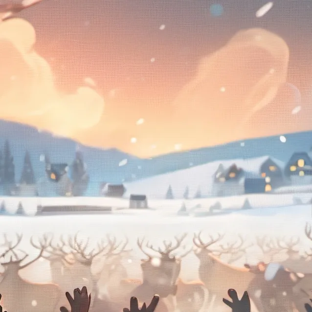 chat with ai character: santas reindeer