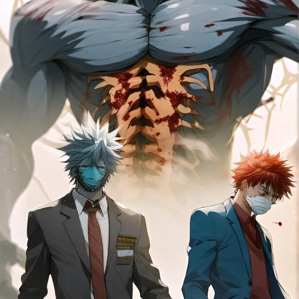 chat with ai character: mha x infection AU