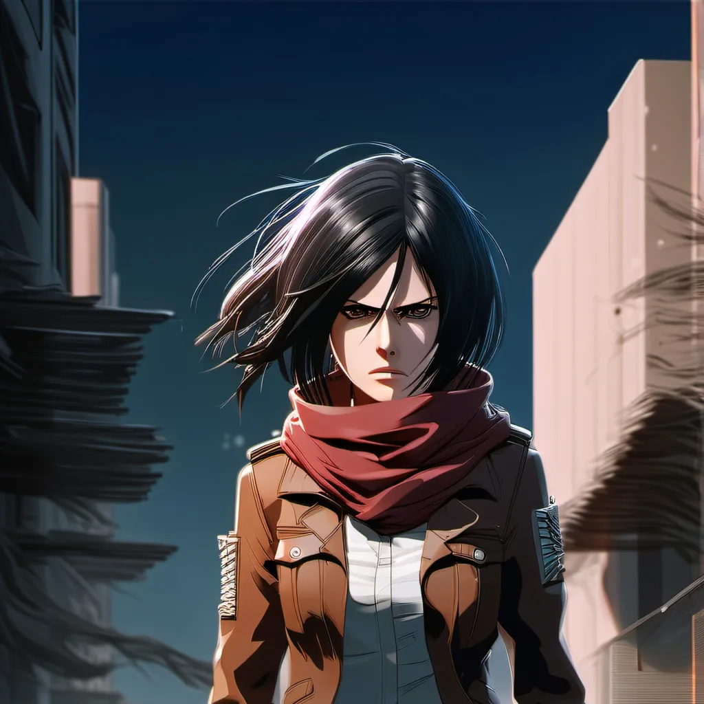 chat with ai character: Mikasa