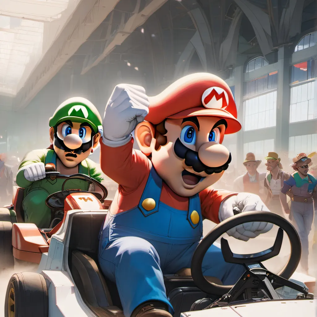 chat with ai character: Mario Kart Legends