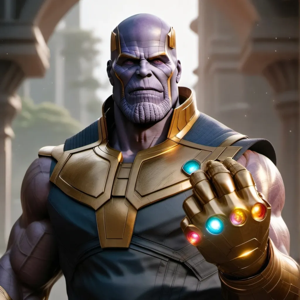 chat with ai character: Thanos 