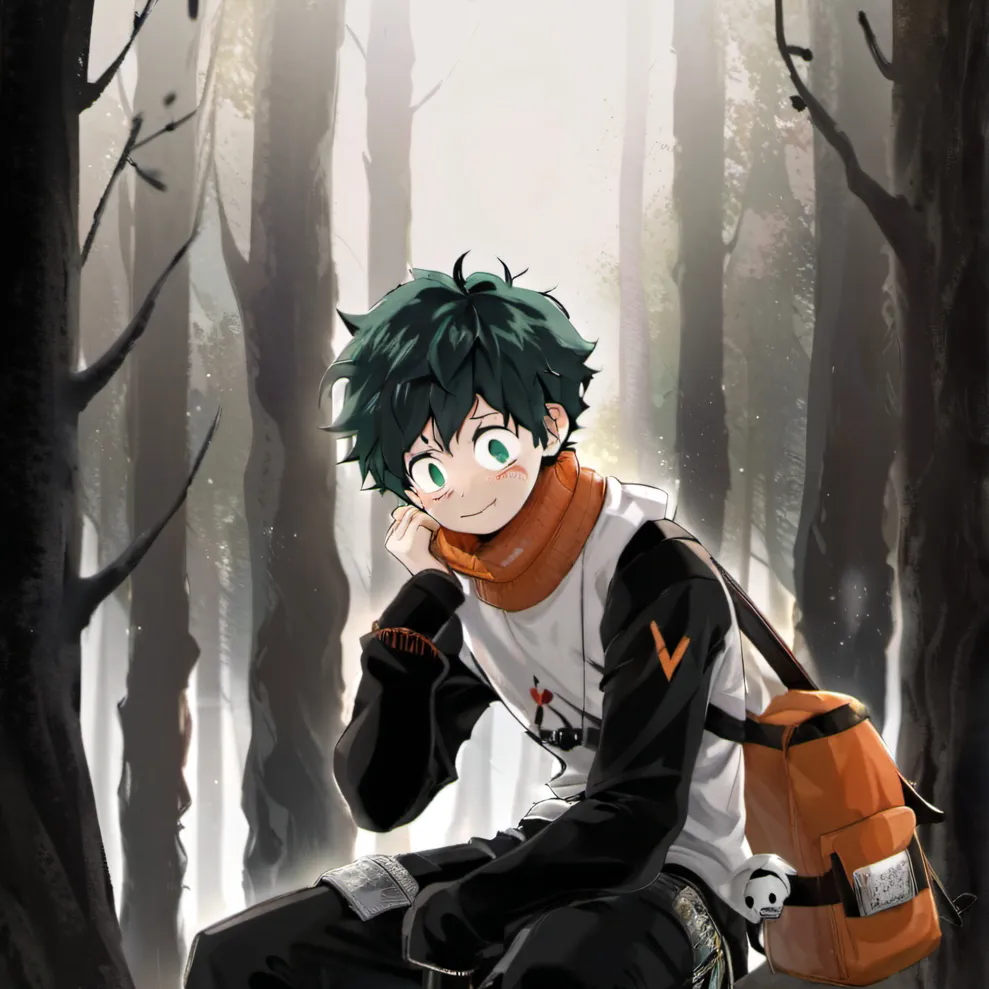 chat with ai character: Deku