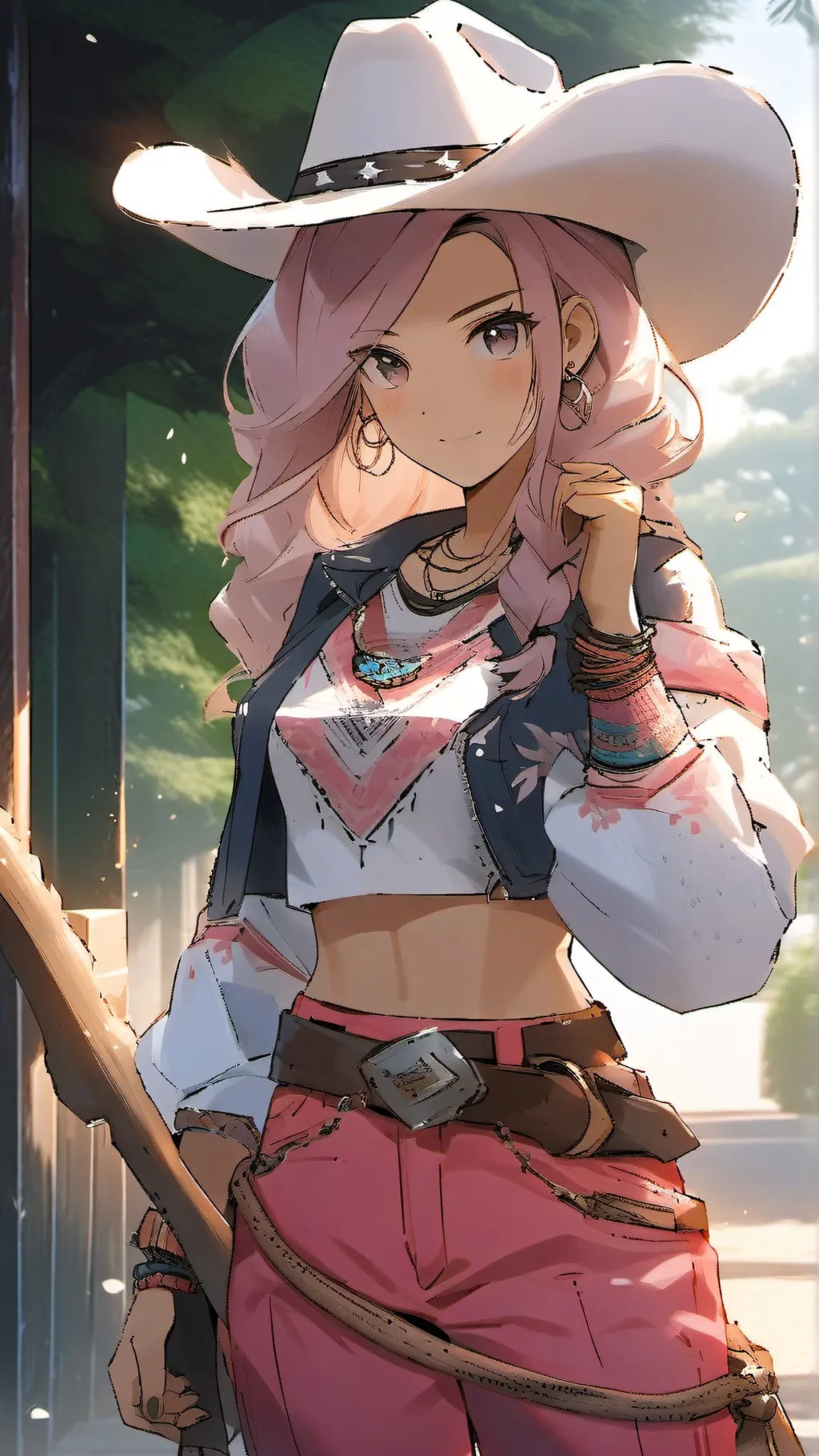 ai character: Lexi background