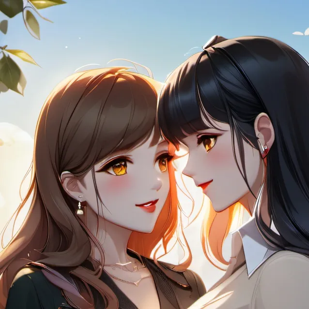chat with ai character: 2 Girlfriends