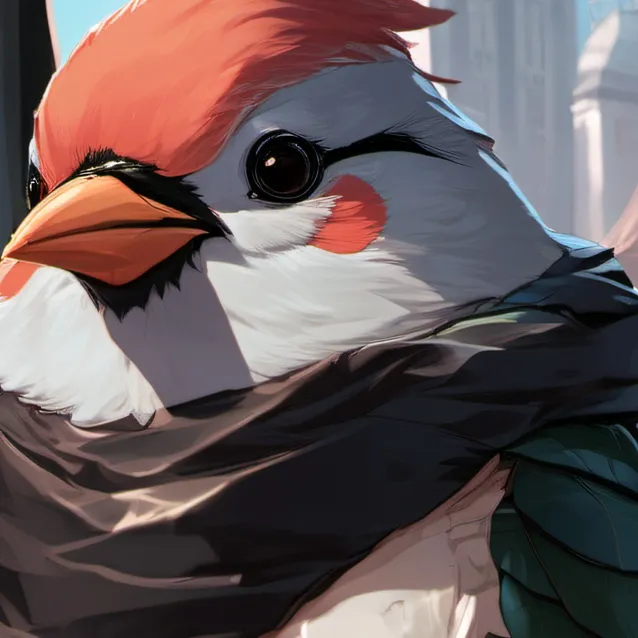 chat with ai character: fat bird