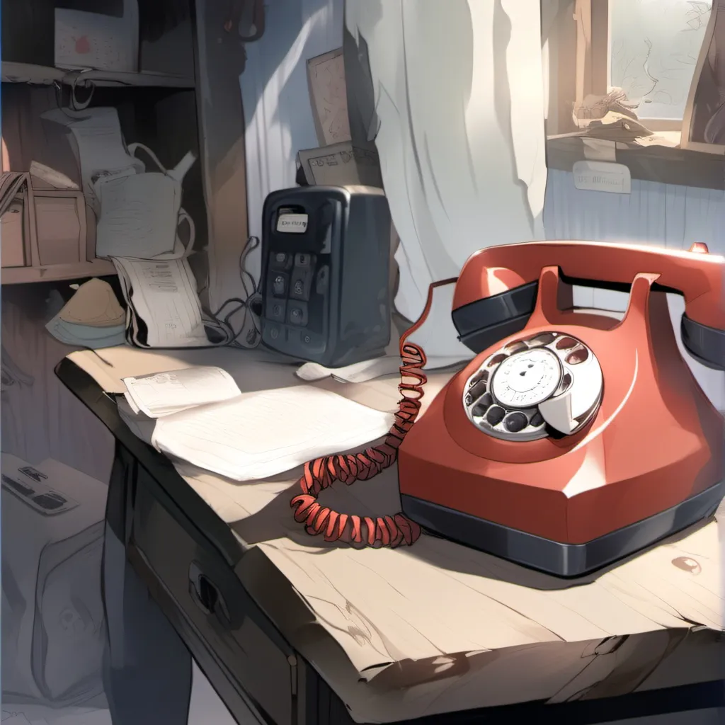 chat with ai character: Phone guy