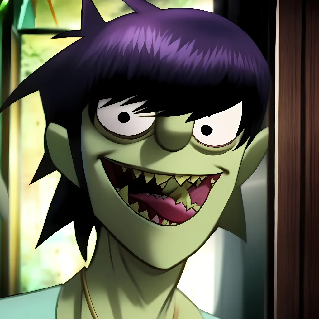 chat with ai character: Murdoc Niccals